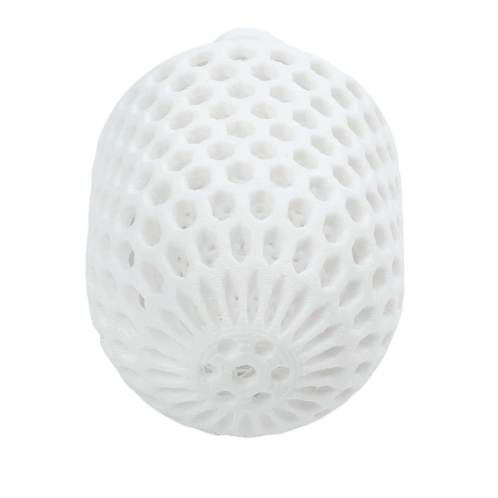 Compact White Garden Sprinkler Diffuser With Gentle Stream For Flower Bed Plant Root Hydration Soil Protection Yard Watering Dev