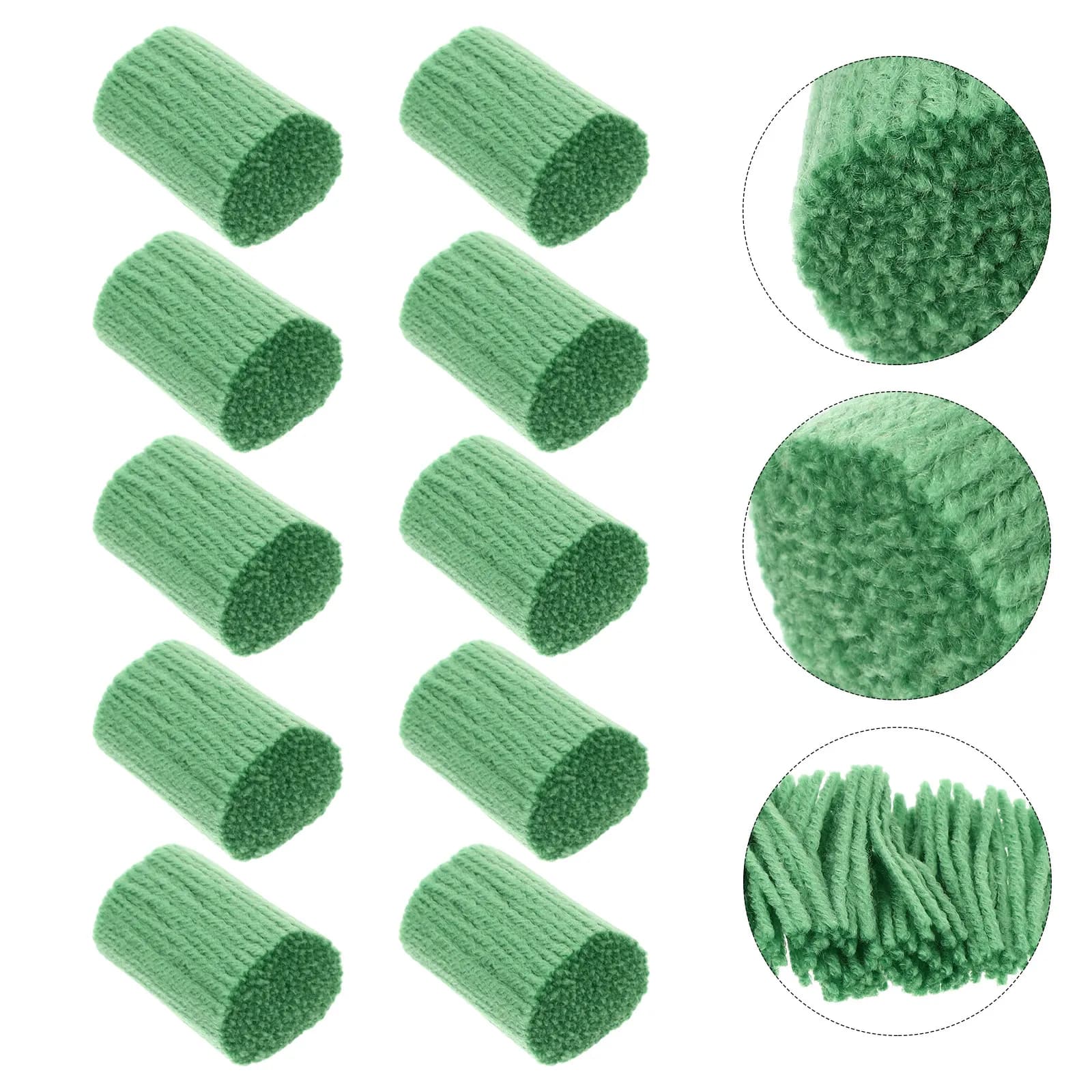 10 Rolls Latch Hook Rug Yarn Fashionable Exquisite Workmanship DIY Wool Yarn Set for Crochet Knitting Weaving Embroidery Crafts