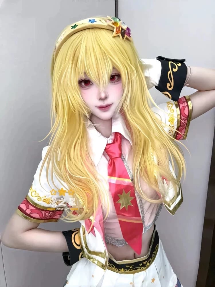 Anime Aikatsu Hoshimiya Ichigo Cosplay Costume Women Sweet Singing Suit Full Set Comic-con Party Suit Role Play Clothing Stock
