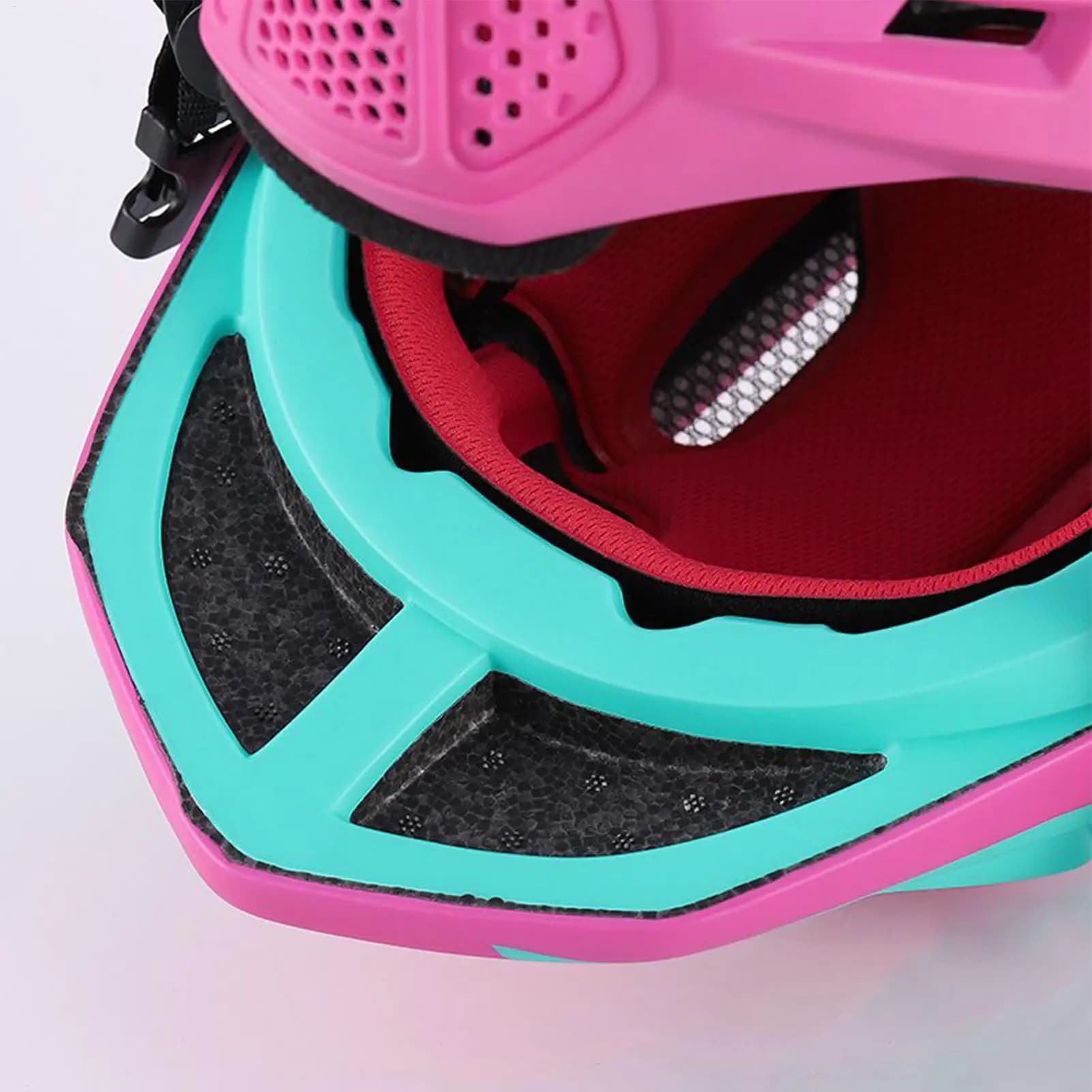 Casco da bici integrale per bambini Casco da ciclismo per la testa Casco da moto per bambini per ragazzi Ragazze Giovani ciclisti Skateboard