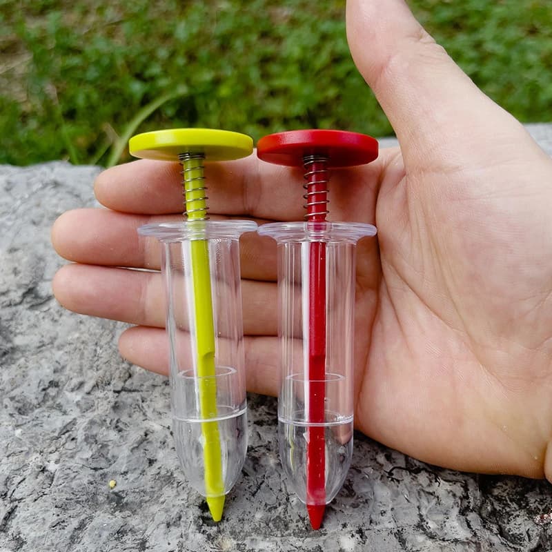 1 pz Nuovo Dispenser Manuale Portatile per Semi, Mini Seminatrice Manuale per Giardino, Vaso di Fiori, Aiuole - Essenziale per il Giardinaggio