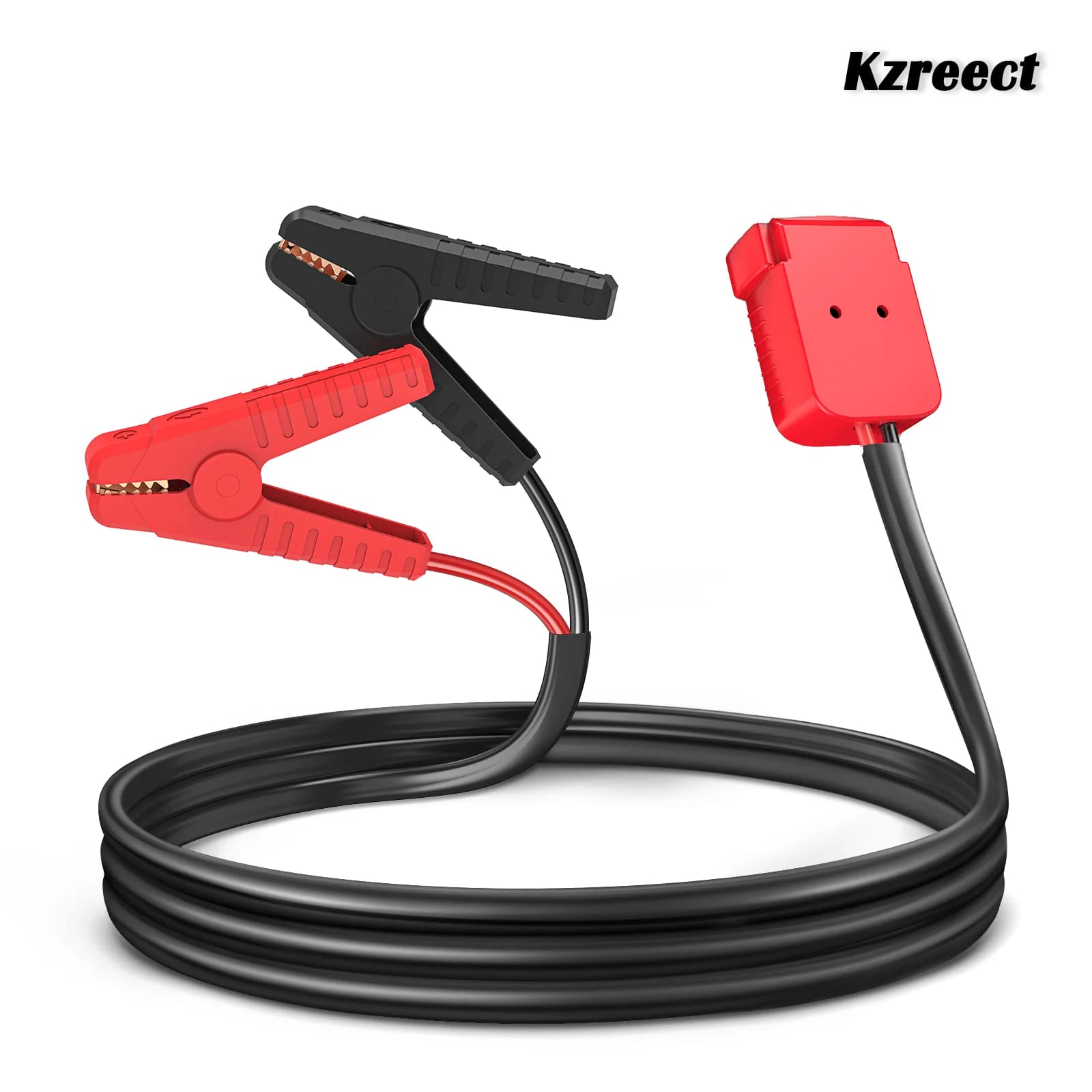 Kzreect Adattatore per avviamento di emergenza portatile per auto compatibile con batteria Mil-wau-kee da 18 V, avviamento di emergenza da 8 AWG 5,9 piedi