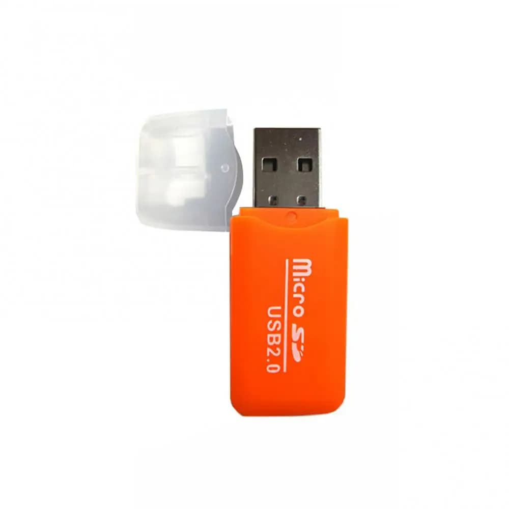 Mini adattatore portatile per lettore di schede di memoria USB 2.0 SD TF t-flash per Computer portatile PC