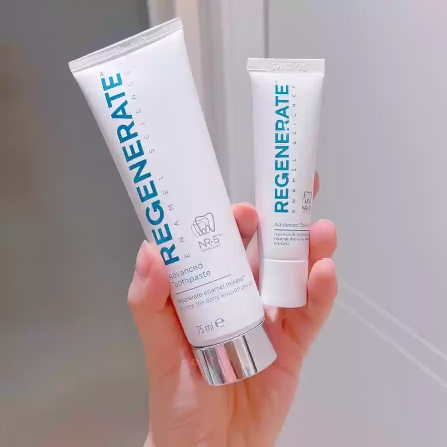 Professional toothpaste for nail polish repair France regenerated by 75 ml, cleans and protects teeth deep