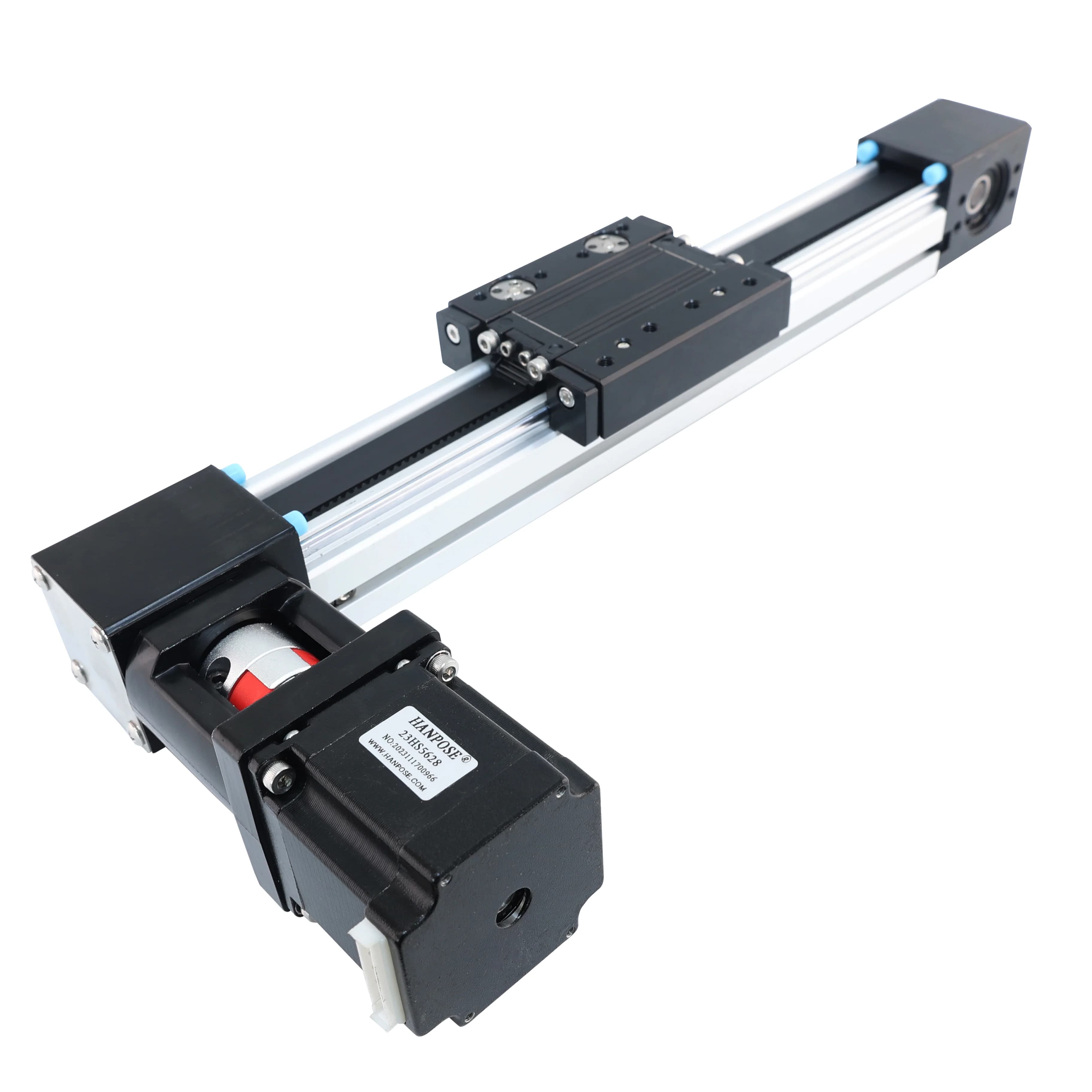 Effective Travel Stroke Length 300mm Timing Belt Linear Slide Guide Motion Module for 3D Printer HPVB45 Linear Guide Module CNC