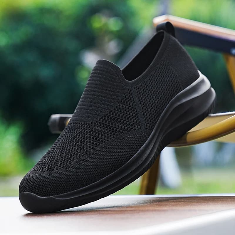 Scarpe vulcanizzate da uomo Moda Scarpe da ginnastica casual in mesh traspirante per esterni Scarpe da passeggio leggere e comode da uomo Tenis Masculino