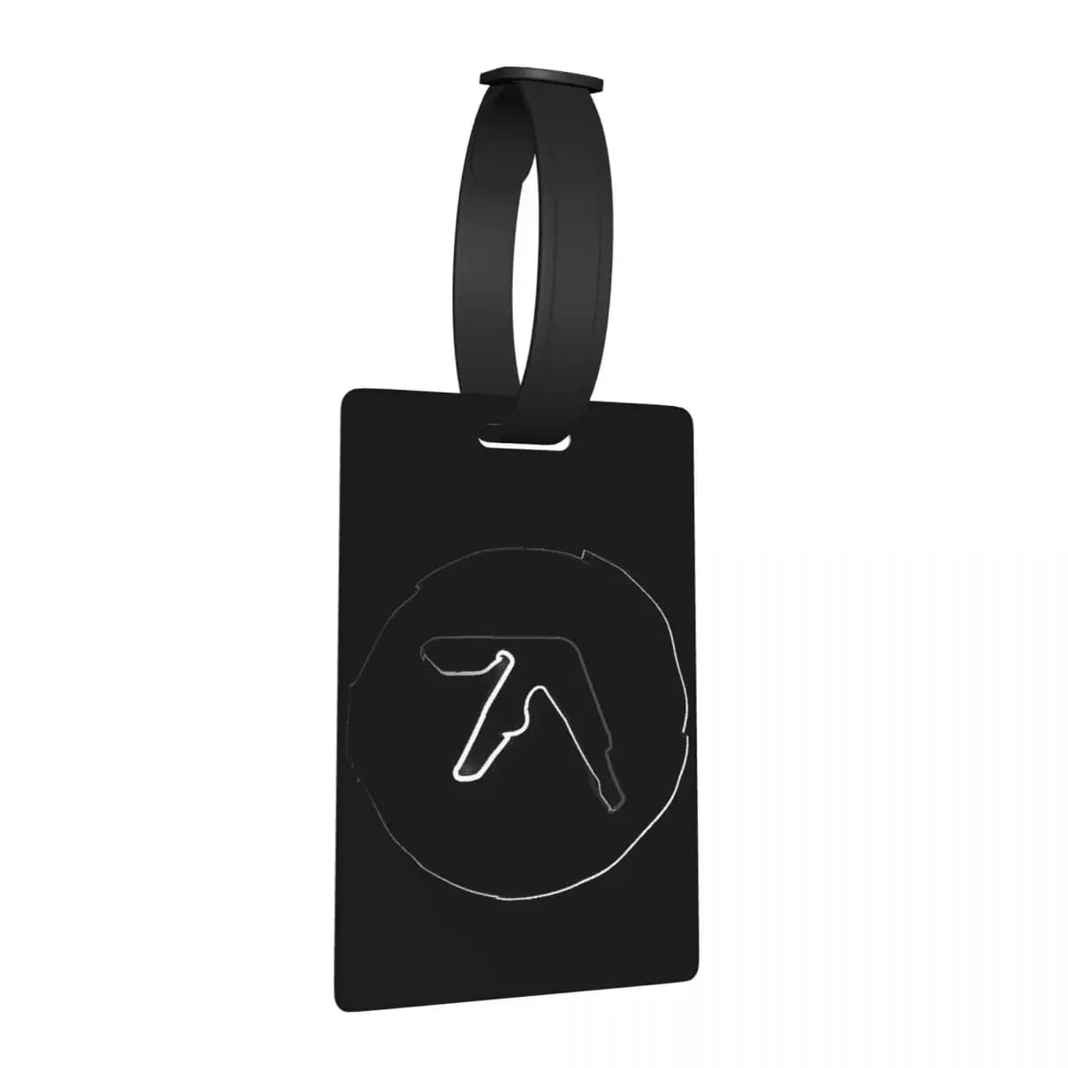 Aphex Twin Creative Y2K Logo Etichette per bagagli Accessori per valigie Viaggi Carino Bagagli Imbarco Tag Porta etichette ID Nome Indirizzo