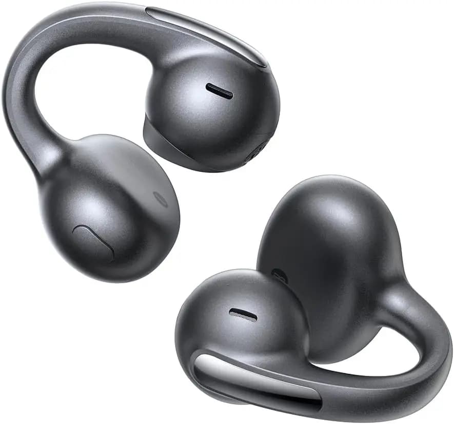 Baseus Bowie MC1 Pro Open Ear Clip Headphones, Hi-Res LDAC, 5g Ultra-Light, SuperBass 2.0, 4-Mic AI Calls, IP67, Bluetooth 6.0