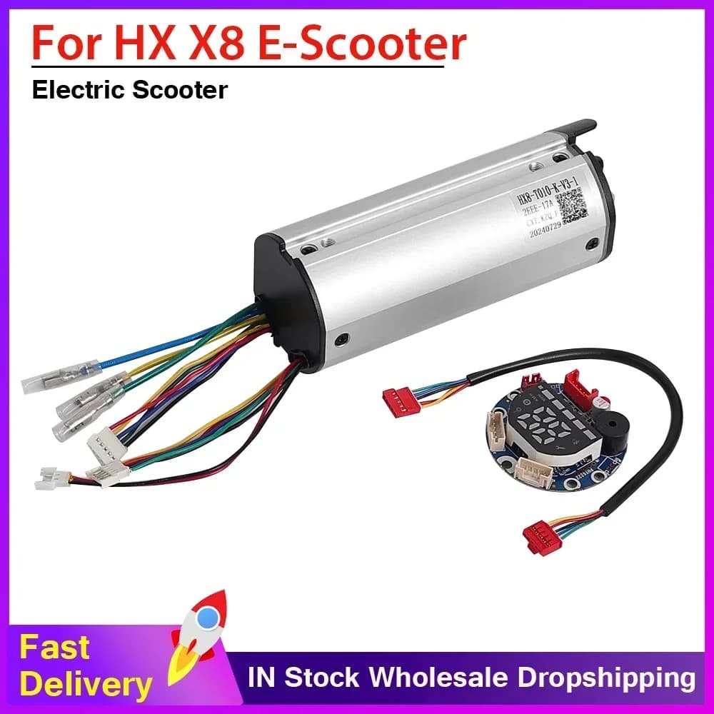 Electric Scooter Dashboard Display Controller For HX X8 Motor Module Central Control System And Display Screen Replacement Part