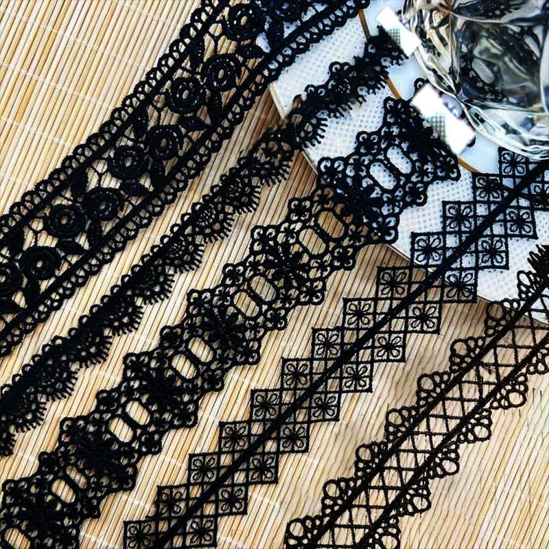 34 Styles Black Lace Bow Choker Necklace for Women Gothic Dark Girl Bow Strap Sweet Sexy Collar Necklace Party Female Jewelry