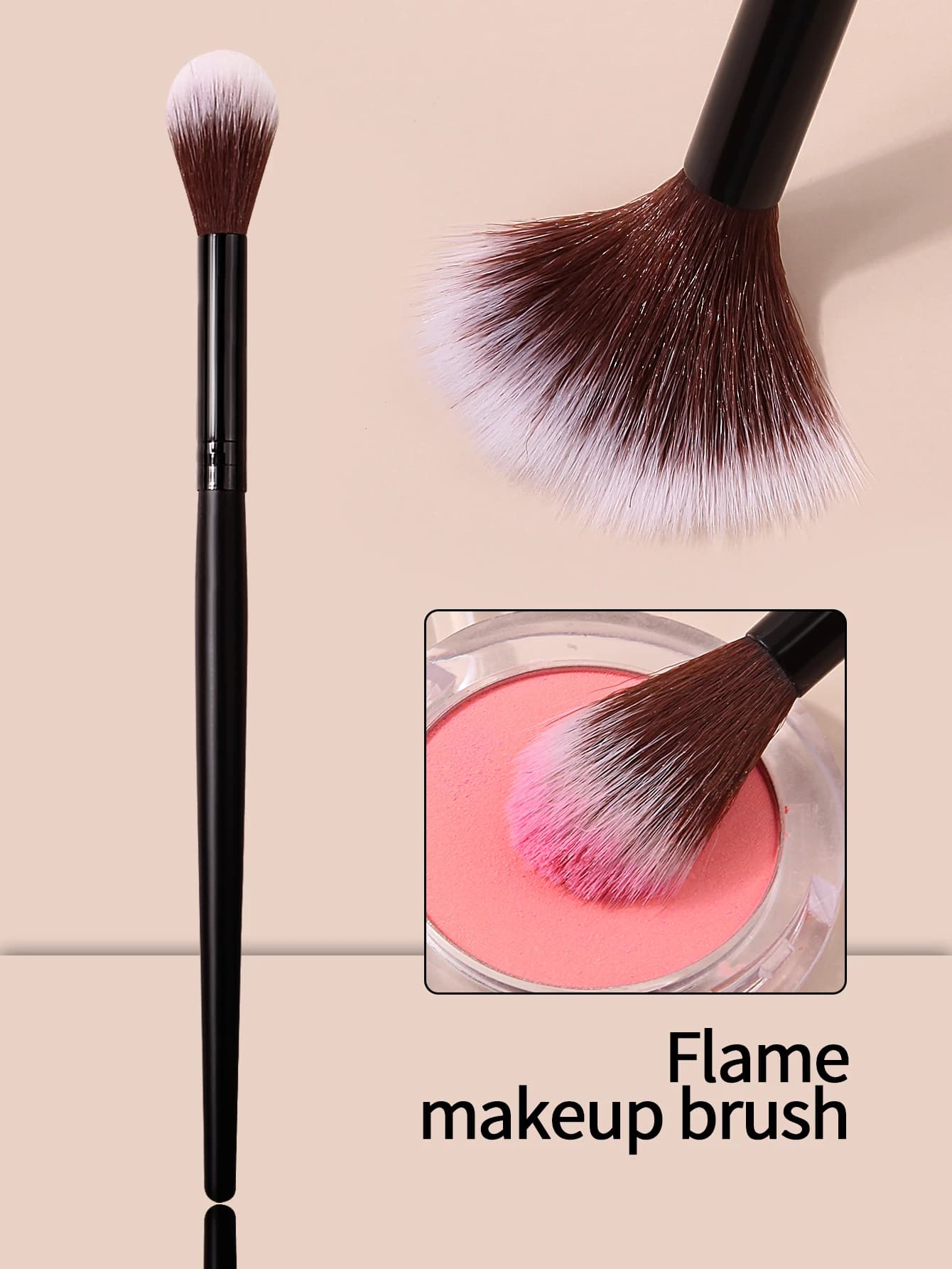 1Pc Blush pennelli per il trucco Face & eye detail ombretto pennelli per il trucco ombretto evidenziare sbavature sopracciglio essenziale