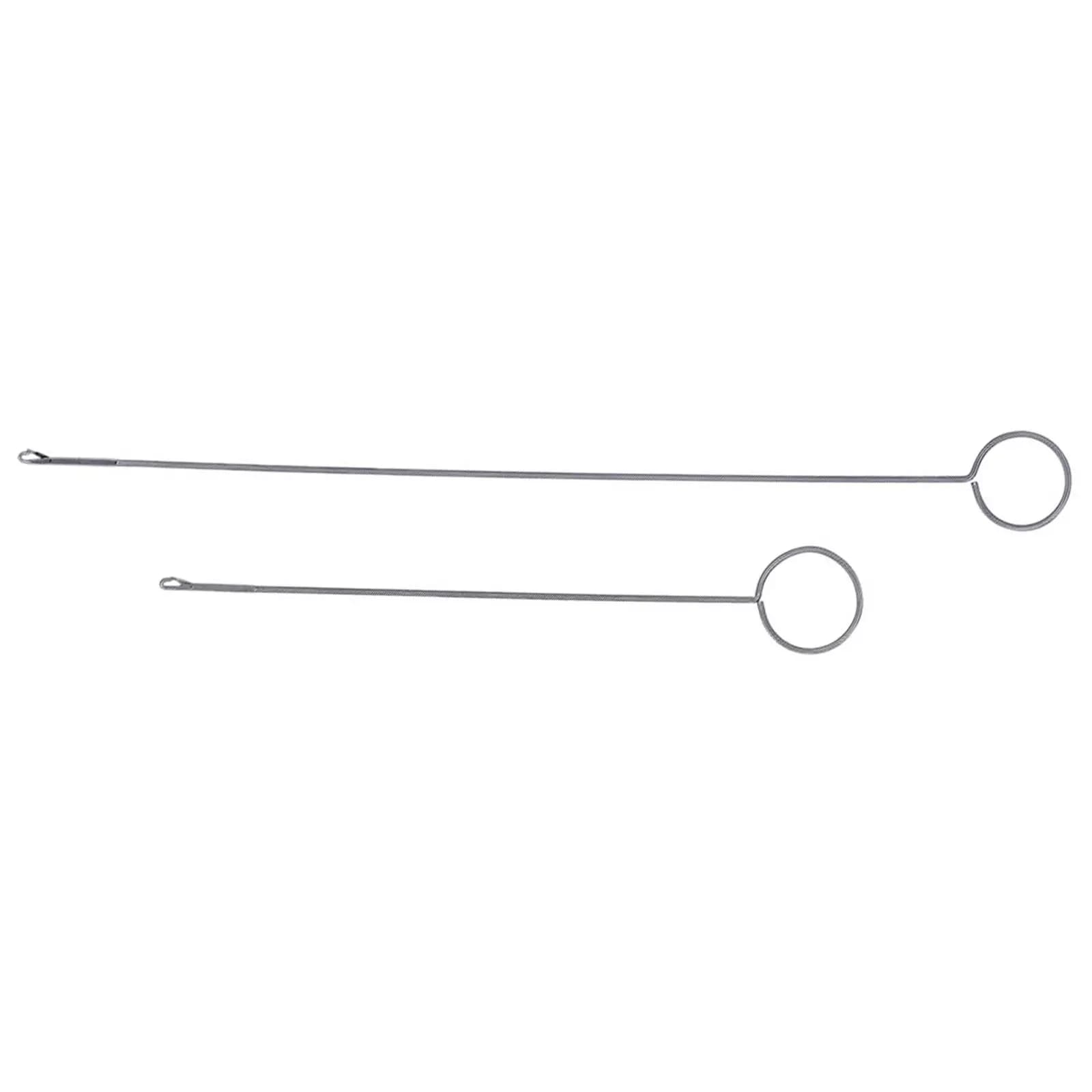 2 Pcs Long Loop Turner Crochet Hooks Fabric Turners Crochet Hook Knitting Tool Sewing Needle For Sewing Accessories