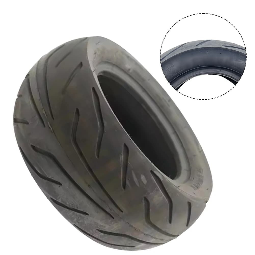 Pneumatico tubeless 12x4.50-6.5, ruota sottovuoto in gomma ispessita da 12 pollici per monopattino elettrico, antiscivolo, con assorbimento degli urti, ricambio