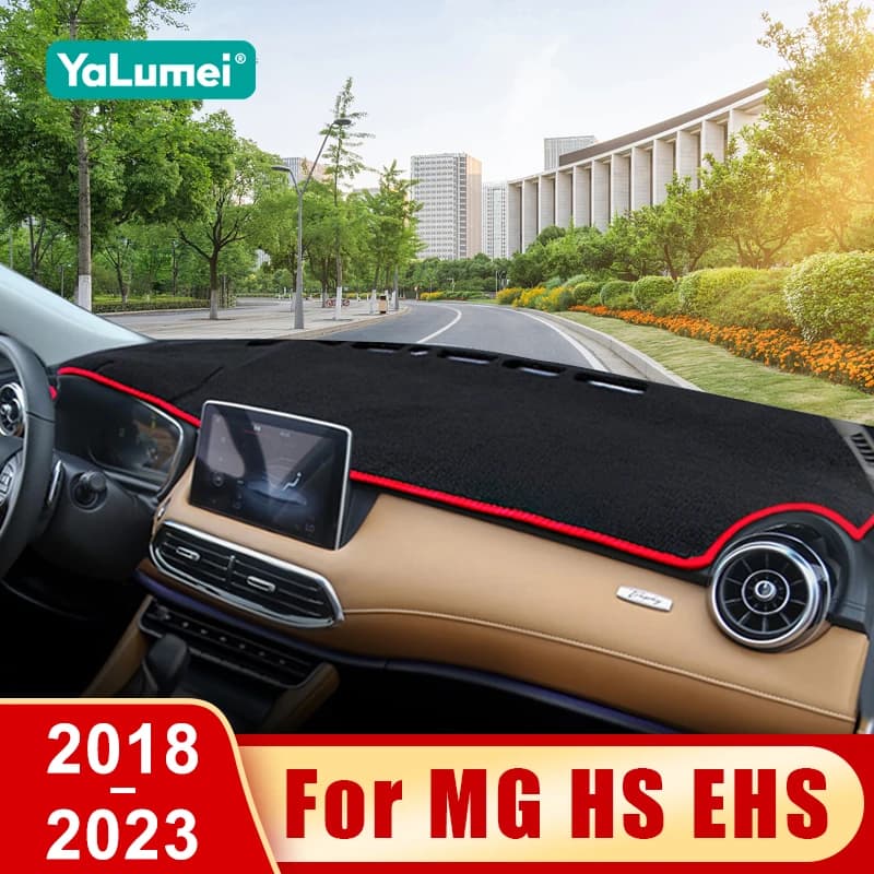 For MG HS EHS Phev 2018 2019 2020 2021 2022 2023 Car Dashboard Mat Sun Shade Pad Non-Slip Heat Insulation Accessory