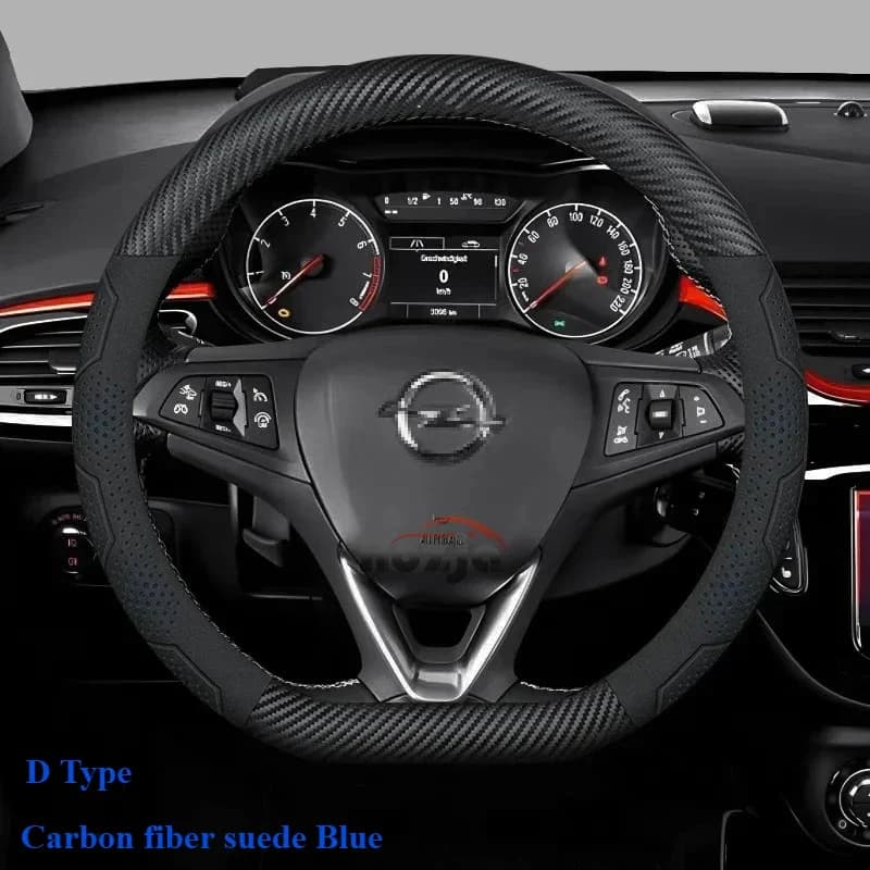 For Opel Combo-e Combo Cargo Life ELecteic 2021 2022 2023 2024 2025 Carbon fiber cover Suede car accessories