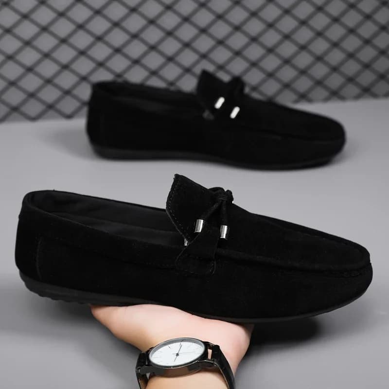 Men Casual Shoes Fashion Men Shoes Handmade Suede Leather Mens Loafers Moccasins Slip On Men's Flats Male Driving Shos