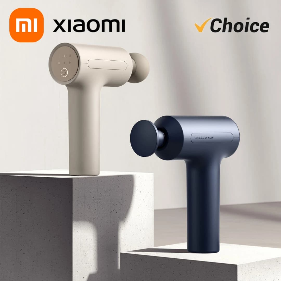 Xiaomi Mi Fascia Gun 3 Muscular Massage Gun Mode Double 2450mAh 3 Push 25KG Massage Heads for Relaxing Spalles and Collo