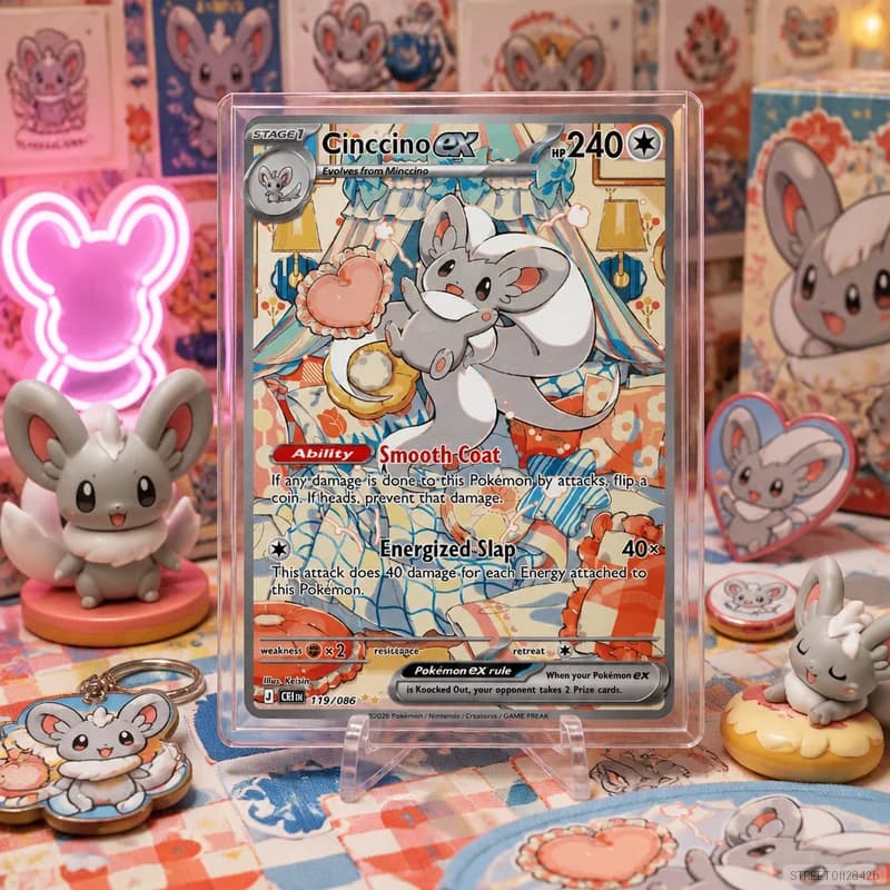 Cincino ex 119/086 en DIY Collection Cards Self Made Single Card Classic Game Anime Card Gift Toy 5PCS 10PCS Set
