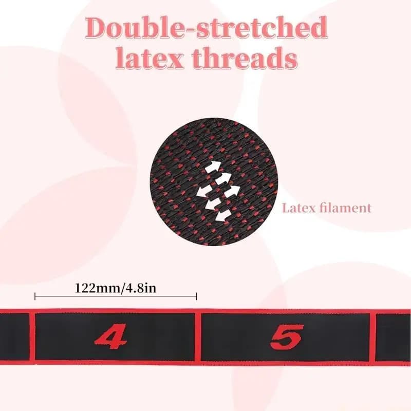 31BE Pilates Pull Rope Fascia elastica resistente alla tensione della fascia resistenza elastica