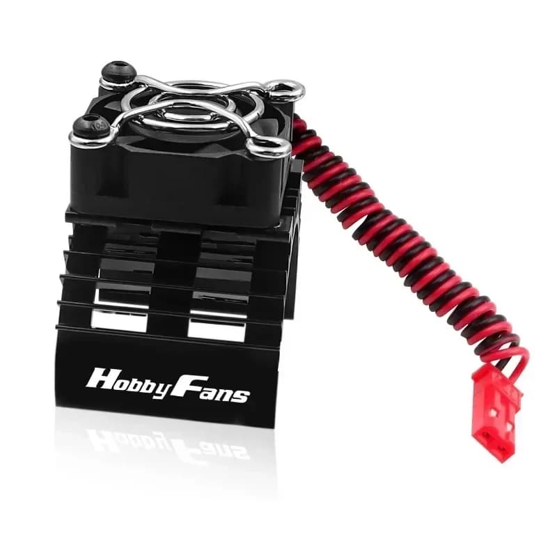 Ventola di Raffreddamento con Dissipatore di Calore per Motore Brushless 540 550 3650 3660 3665 per Auto Elettriche RC, Ricambi Wltoys 144001 124017