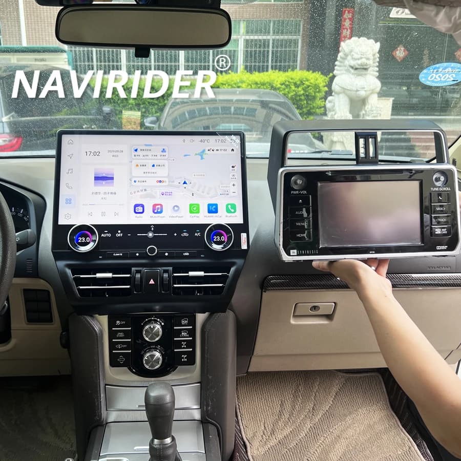 16.8 "Android Autoradio Per Toyota Prado Land Cruiser 150 2010-2021 Touch Screen Multimedia di Navigazione Carplay GPS Video Player
