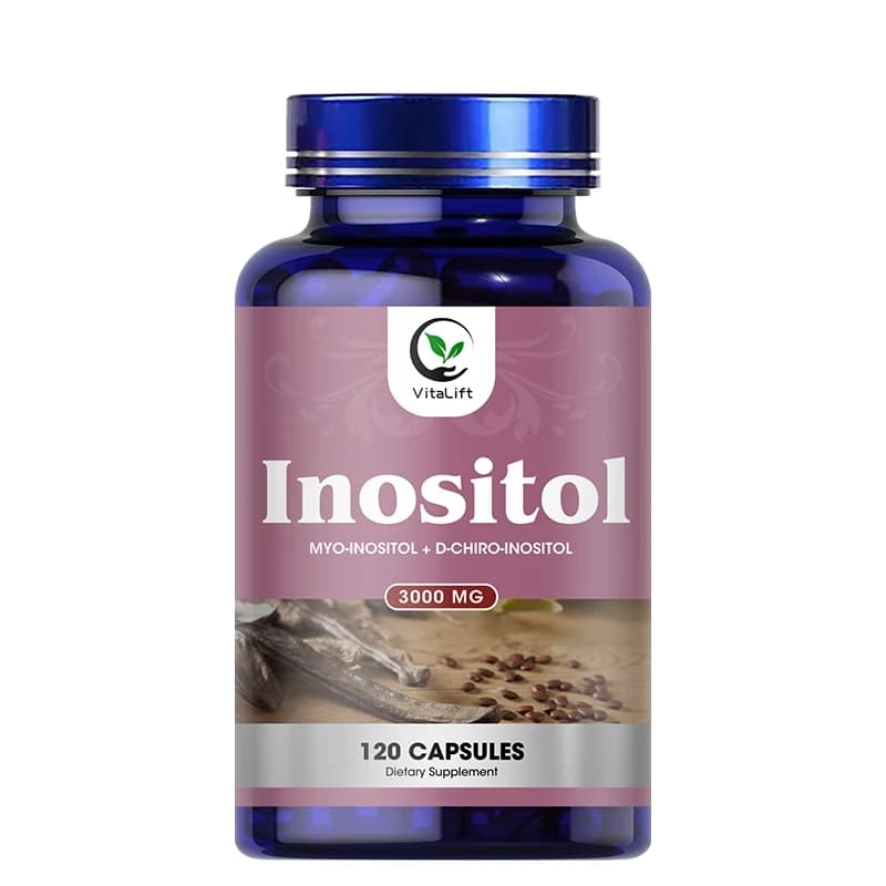 Premium Inositol Supplement - Myo-Inositol and D-Chiro Inositol Plus Folder and vitamin D - Hormonal Balance with 40:1 ideal ratio