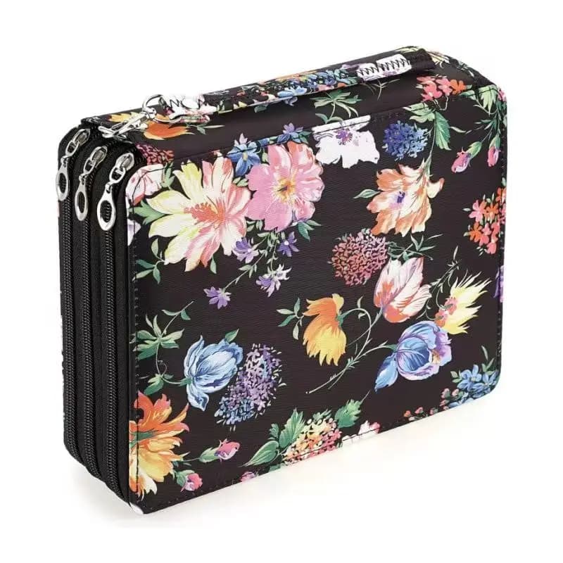 Kawaii School Pencil Case 120 Slot Pencilcase Kit forniture grande capacità cancelleria Organizer fondina Pen Bag 3 scomparti Box