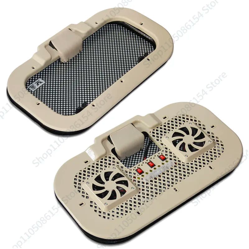 Triciclo per veicoli elettrici, ventilatore per tetto apribile in vetro a quattro ruote, plafoniera, carrozza da carico, tetto apribile originale