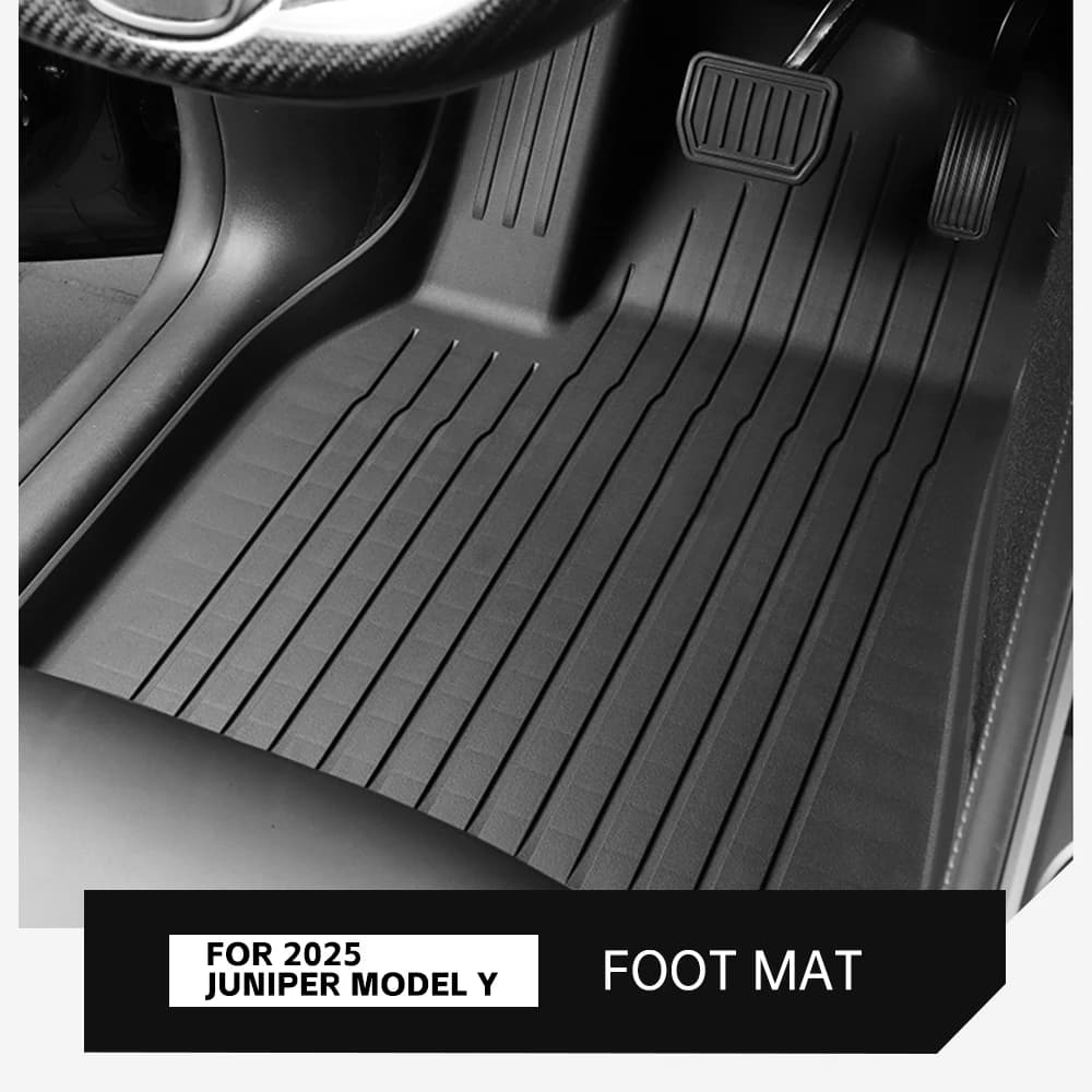 Tappetino per auto Tappetino per schienale Tappetino per bagagliaio per Tesla Model Y Juniper 2025 2026 TPE Anti Kick Anti Dirt Pad Accessori interni per auto