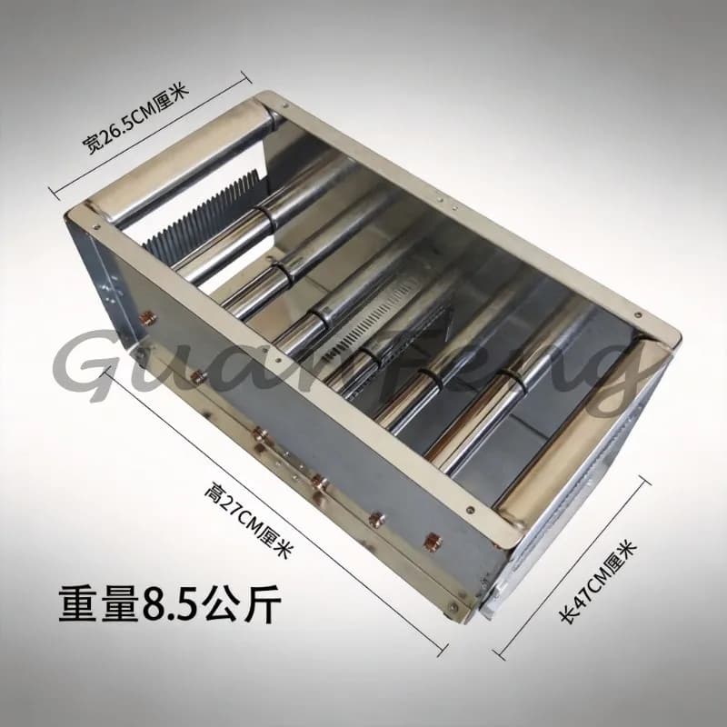 Automatic Tape Cutting Machine with Large Capacity Feeding Rack, Ribbon Velcro Cutter Labor-Saving Feeding Bracket