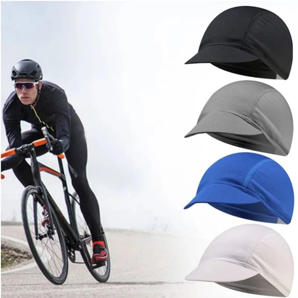 Summer New Cycling Hat Bike Cap with Visiera UV Protection Sun Cover Cover for Men Women Road Bike Caps for Head Liner Helmet