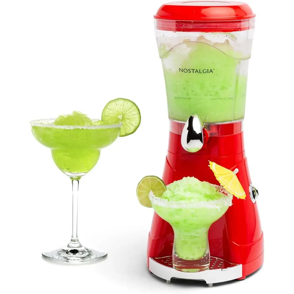 Frullatore Rosso da 64 Once: Mixer per Margarita, Smoothie, Daiquiri e Slushie
