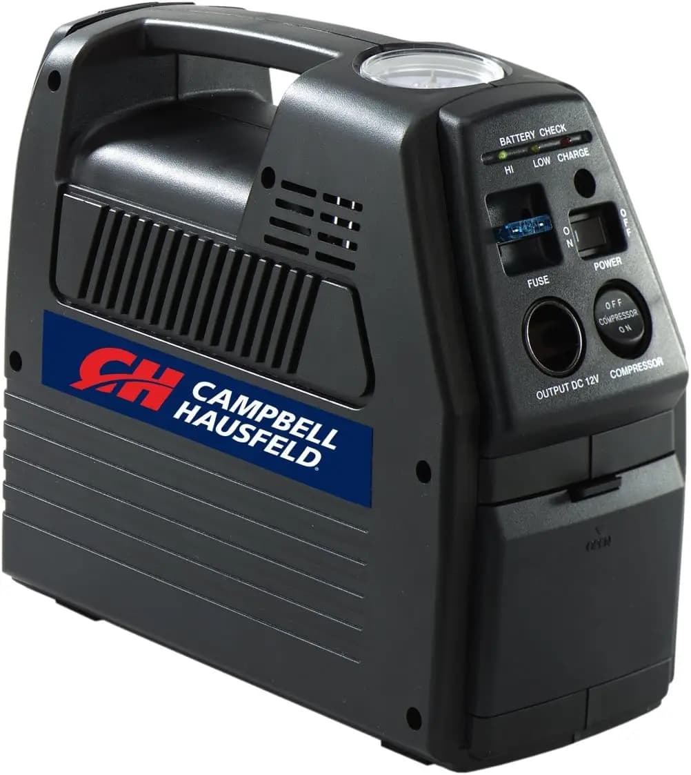 Gonfiatore da 12 Volt, ricaricabile, compressore per gonfiaggio pneumatici (CC2300)