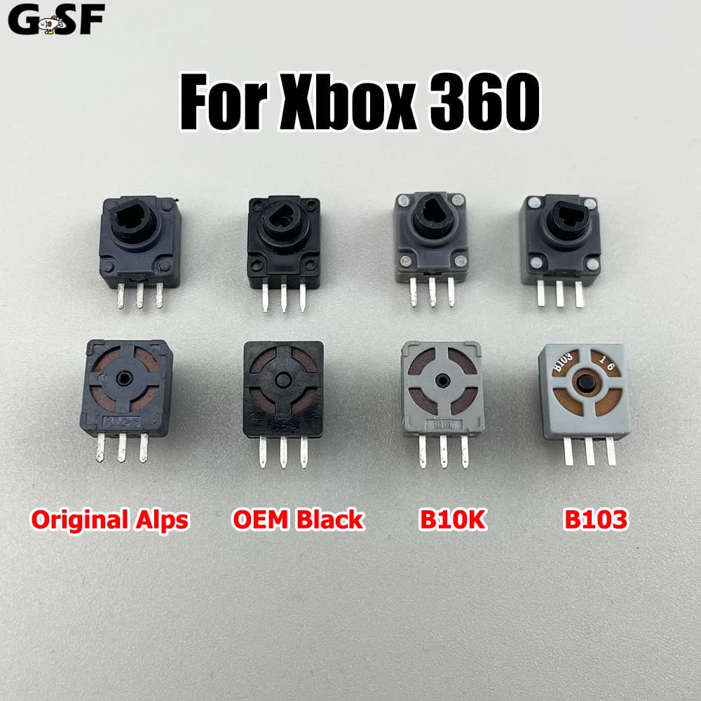 2/10 pcs LT RT Shoulders Trigger Button Potentiometer Switch For Xbox 360 Controller LT RT Button Replacement Repair Accessories