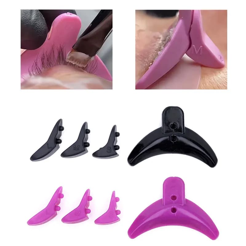 1 pair of silicone eyelash lifting pads 3 size anti-fall off Lash Perm Rods Spacer reusable 3D non-slip eyelashes bigodino makeup tool
