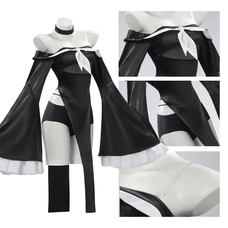 A;3\v,7'd/ Anime Blue Archive Cosplay Costume Wig Girl A.R.O.N.A Prana Private Little Zombie Sexy Woman W;3'F,6'T.8x;4'v\7,h/