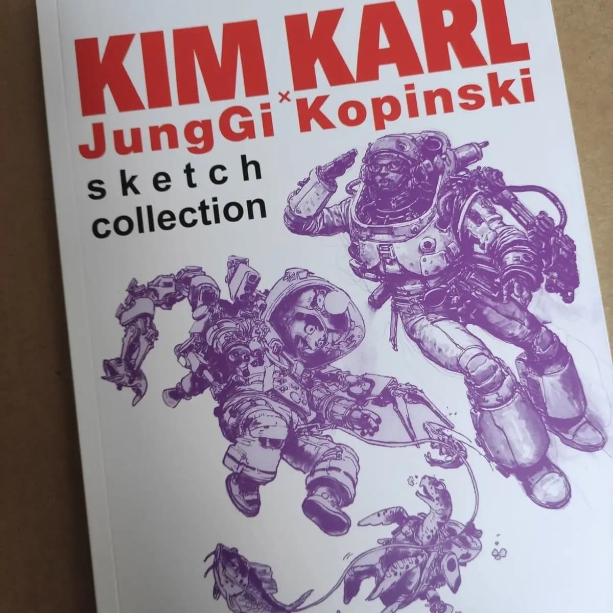 Kim Jung-gi's Latest English Sketchbook Collection Karl Kopinski