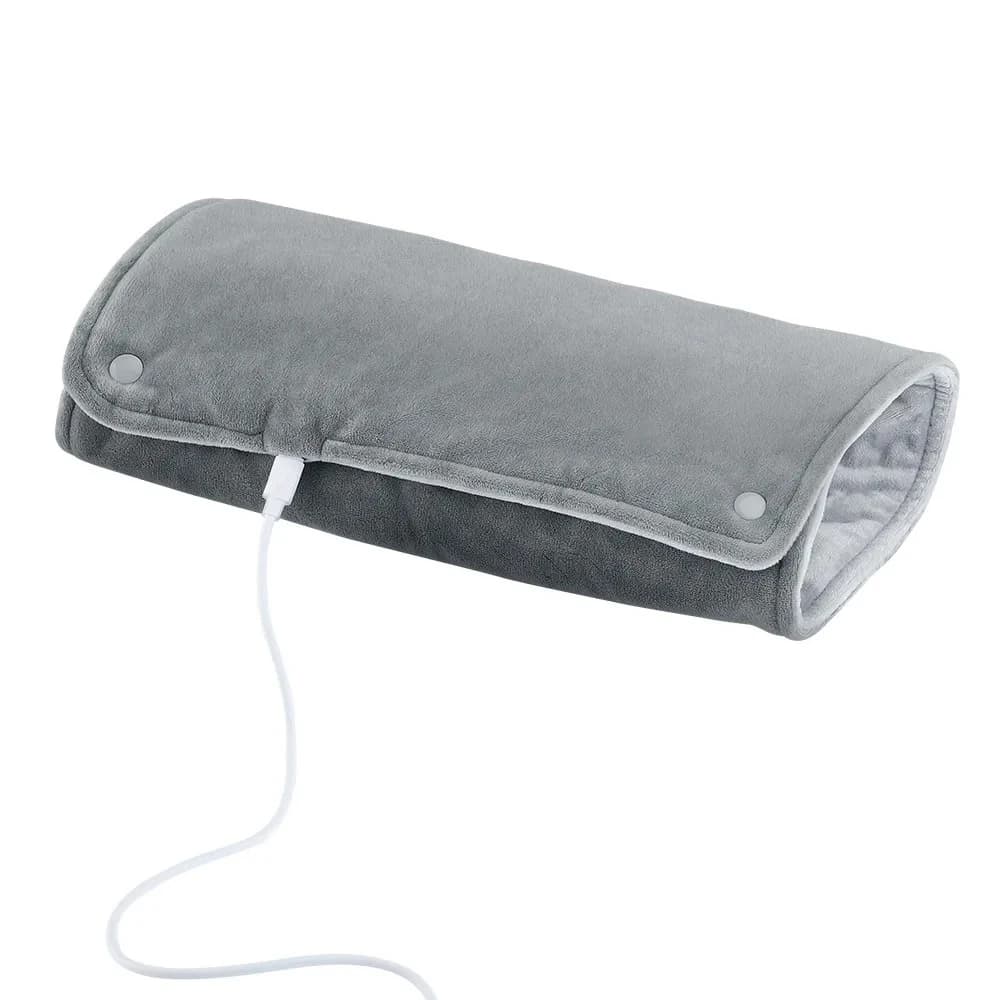Scaldamani USB Termostatico, Coperta Riscaldante in Velluto Corto, Sciarpa Calda per Gambe, per Uso Invernale in Ufficio e Casa, Tessuto Confortevole