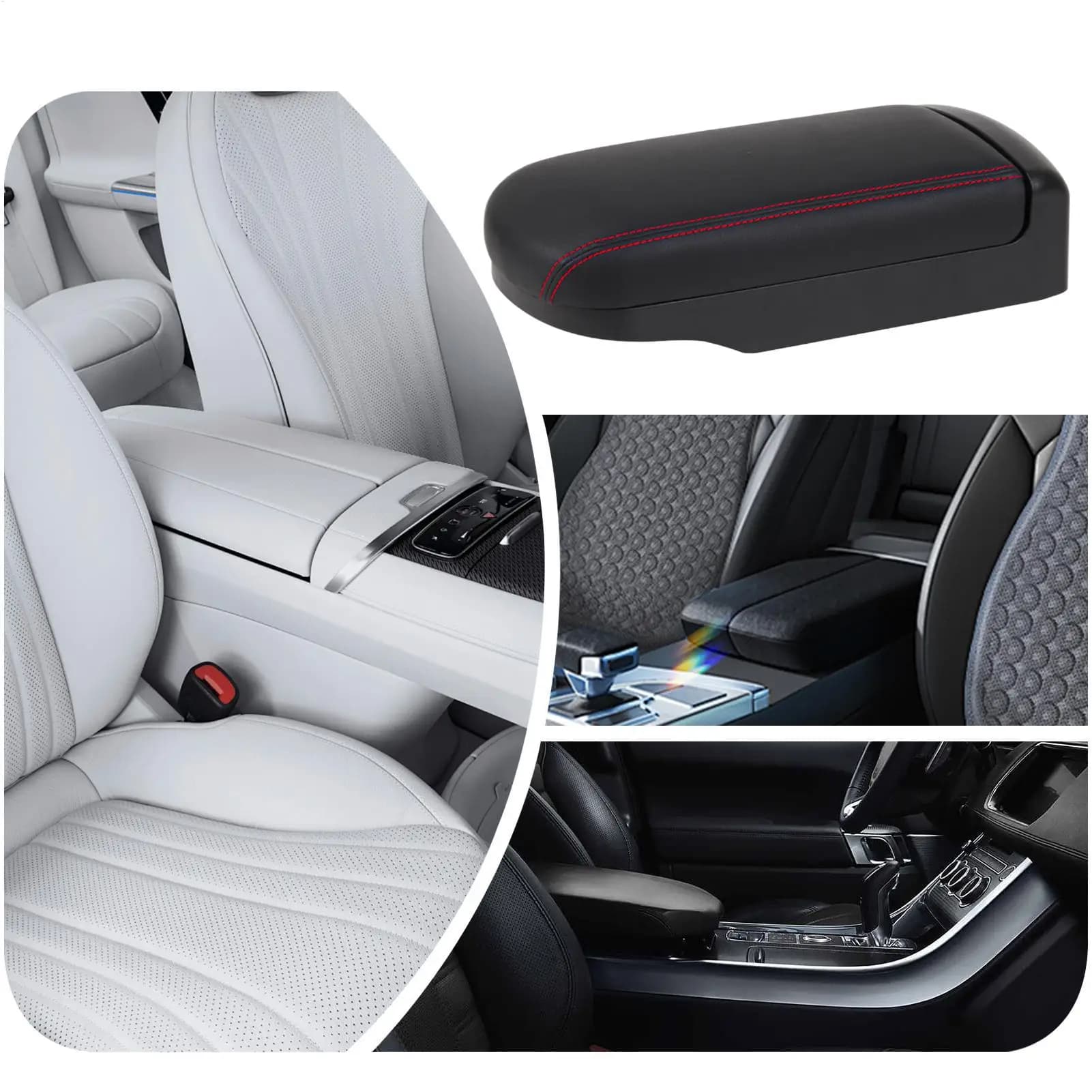 Copri Bracciolo per Auto, Cuscino Ergonomico per Console Centrale, Pannello Estensibile per Veicoli SUV e Camion