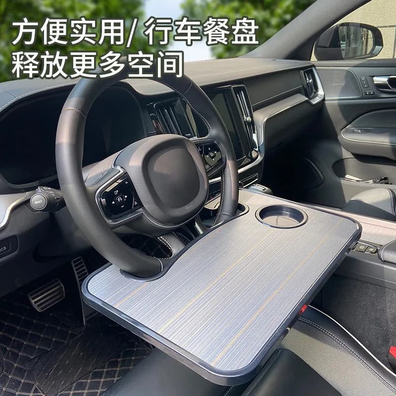Nuovo supporto portatile per auto, laptop, desktop, lavoro, volante dell'auto, tavolo da pranzo, supporto, bevande, cibo, vassoio, piatto