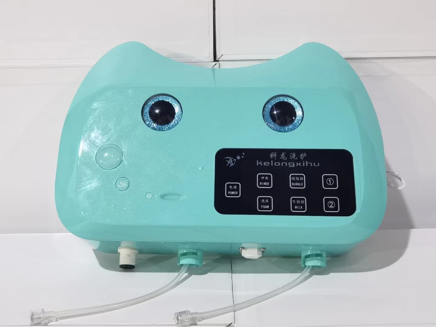 LIZE PET SPA Shampoo da bagno in gomma plastica Bubble Maker per toelettatura di cani e uso in bagno Articolo in poliestere fornito