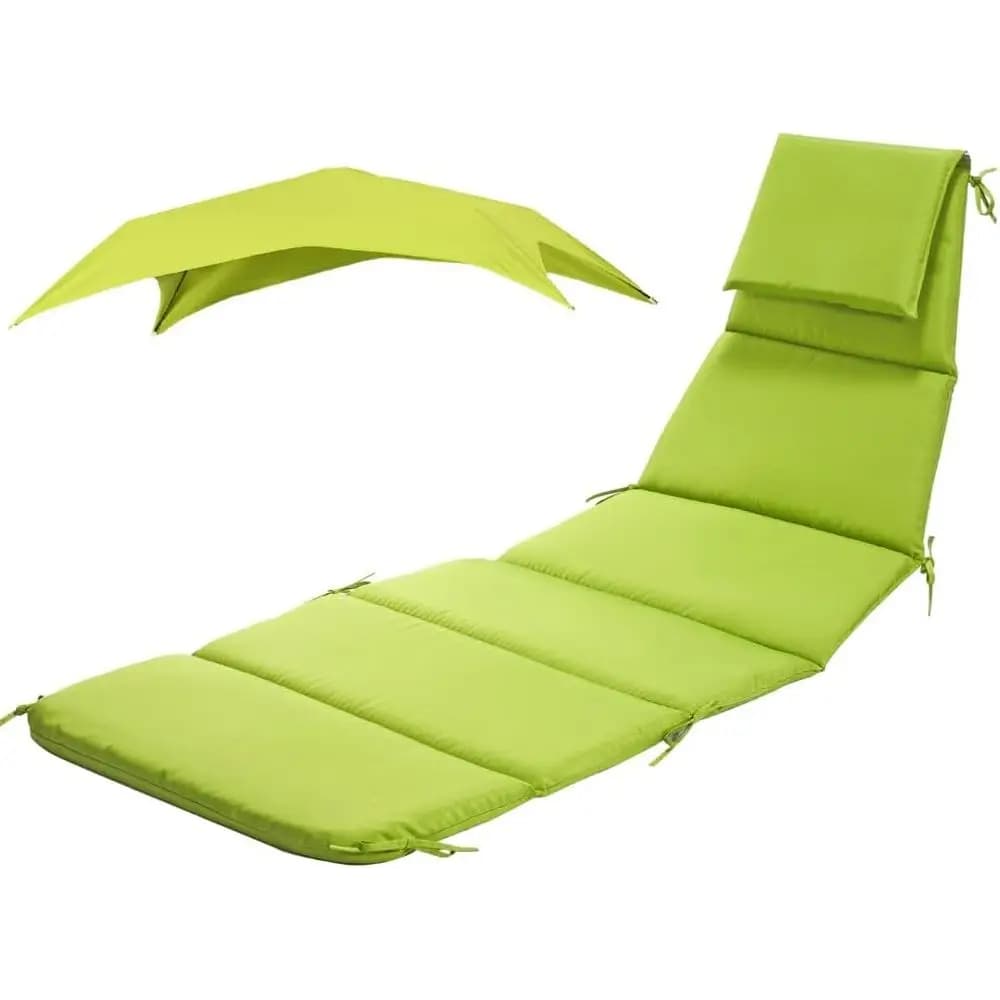 Universal Cushion Pad for Umbrella and Hanging Lounge Chair with Integrated Pillow