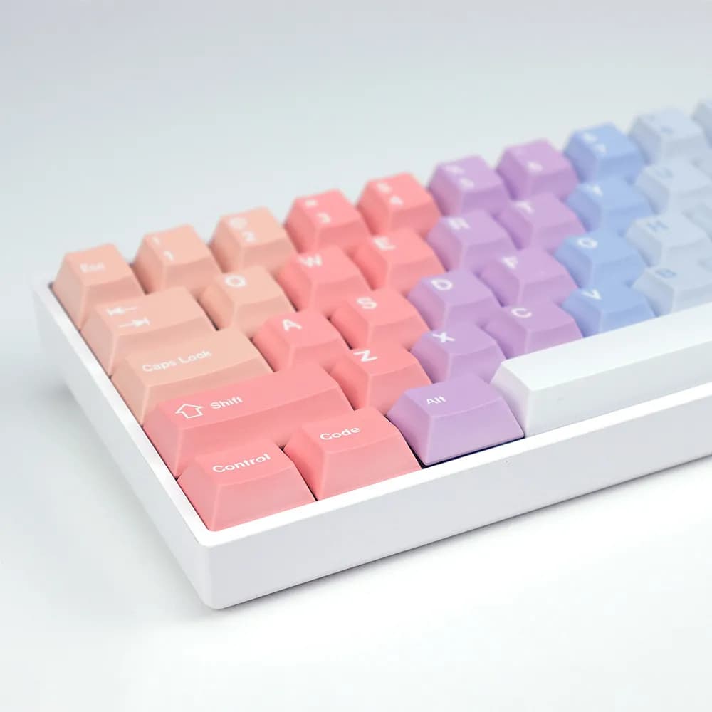 Keycaps in PBT con sublimazione su cinque lati, originali Cherry, altamente personalizzabili per tastiere meccaniche