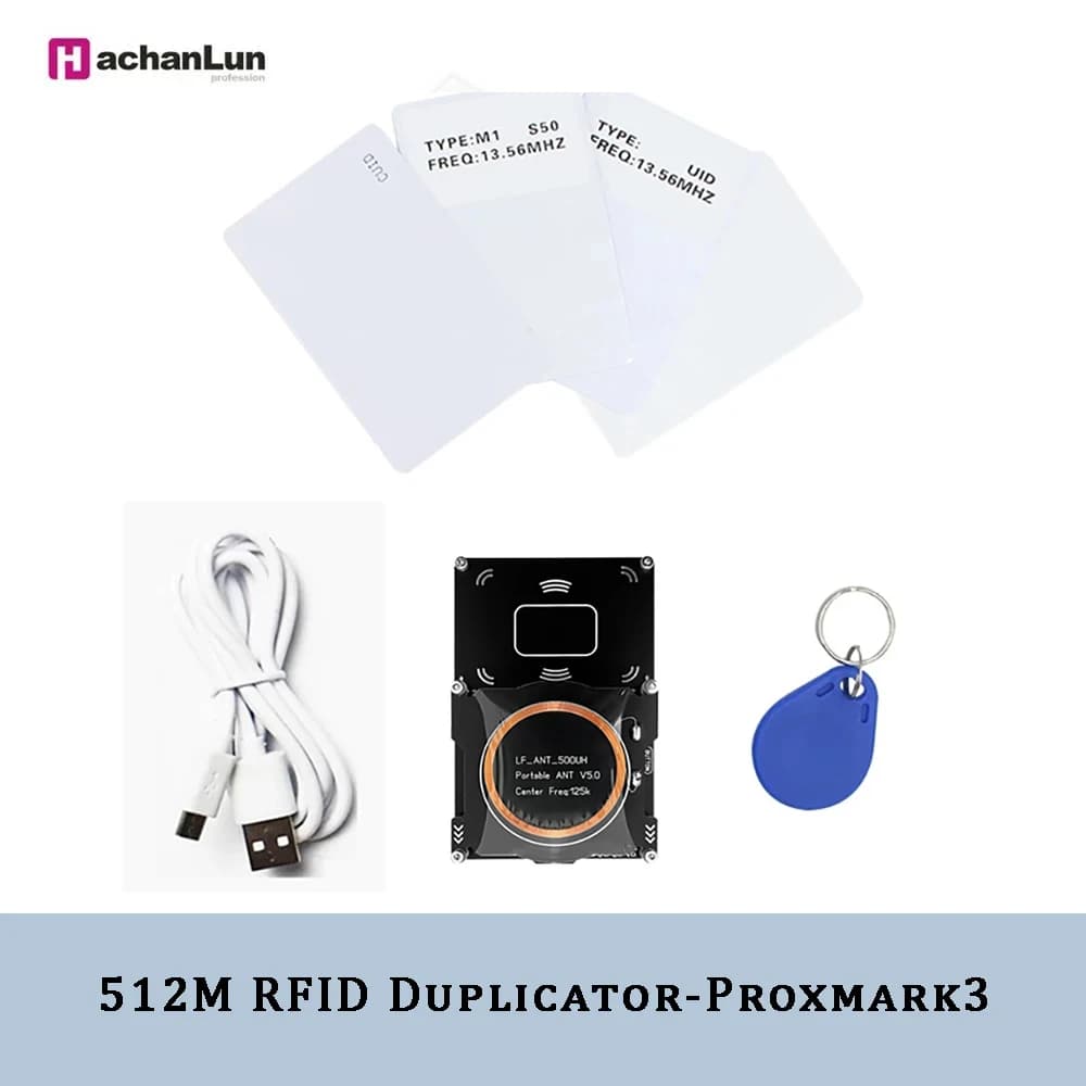 Proxmark3 SPI versione flash Replicatore Duplicatore RFID Scrittore NFC Proxmark3 Lettore di schede di controllo accessi Set USB Clone