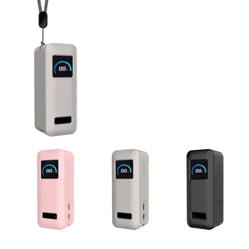 Custodia in silicone portatile per Anker Prime 9600mAH 65W Caricatore Power Bank Custodia protettiva Custodia da viaggio Custodia per caricabatterie