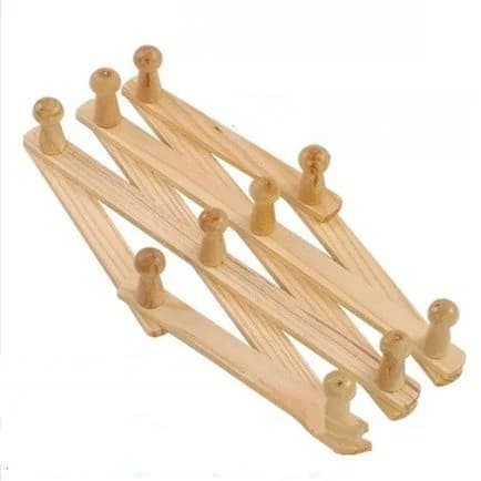 Wooden Wall Mounted Clothes Hanger Ra Nordic Sle Home Organizer Hooks Coat Hook Storage Solution for Office Use