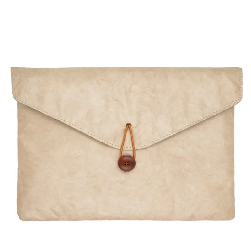 Custodia per laptop in materiale di carta con custodia da 15,6 pollici stile busta vintage per MacBook Pro 16 Dell Huawei Lenovo