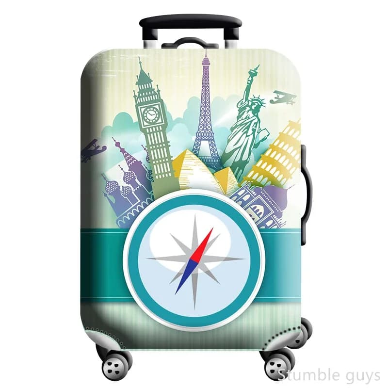 Protezione per Valigie Elastica e Resistente, Antipolvere, Lavabile, Accessorio da Viaggio Essenziale per Tutti i Viaggi