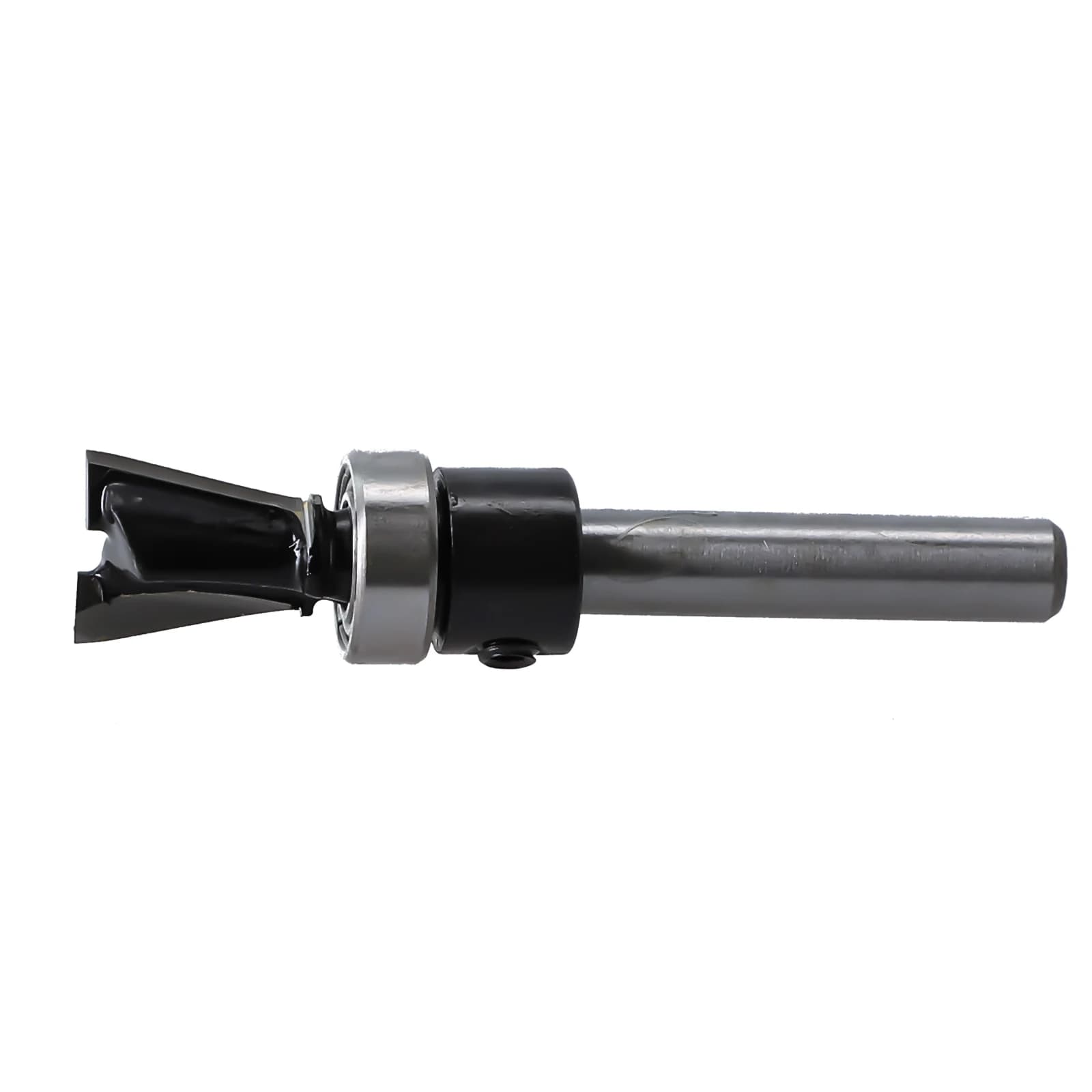 1/2pcs Carbide Dovetail Router Bit With Bottom Bearing Woodworking Cutters For Cutting Wood Board Tools Accessories