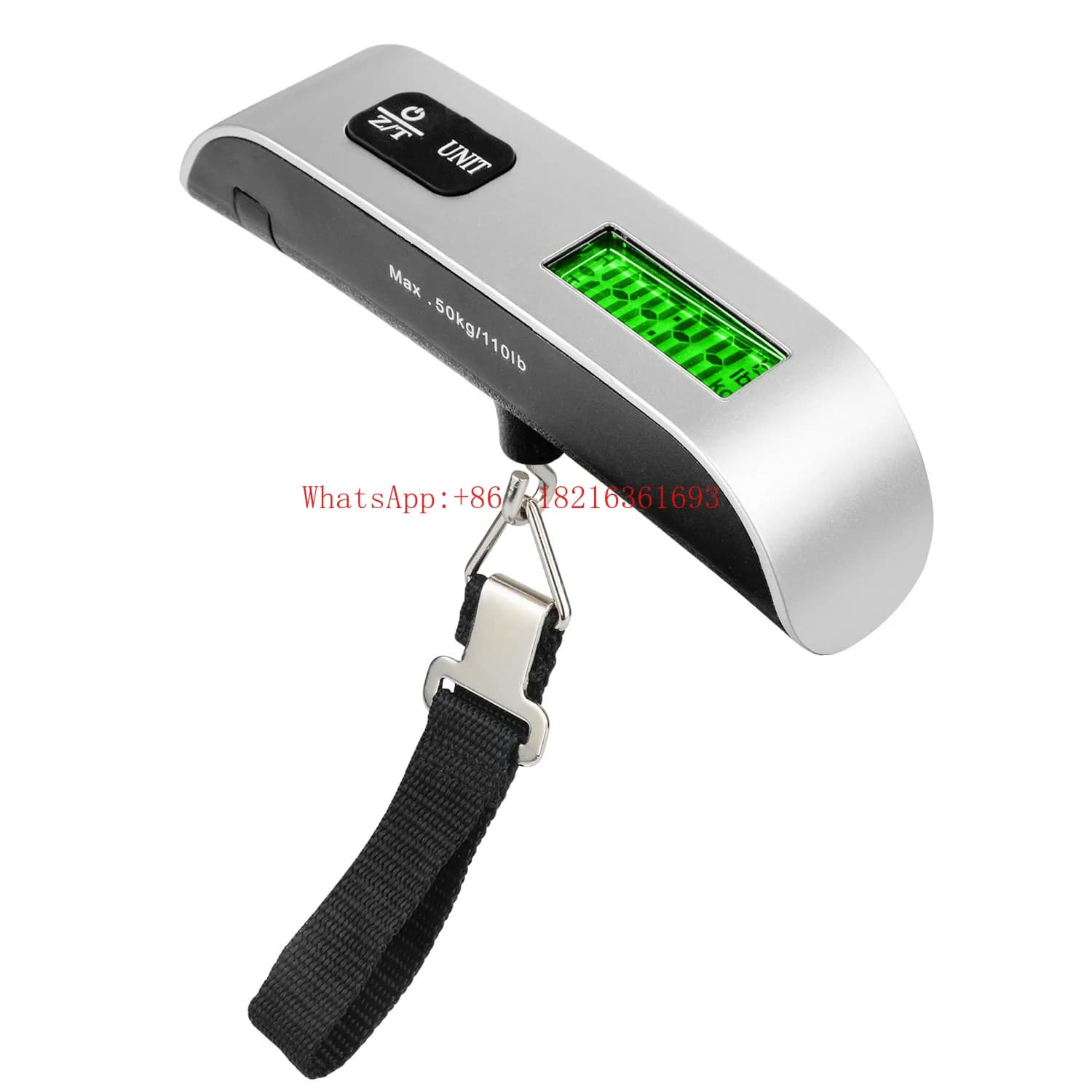 Mini bilancia elettronica portatile portatile, bilancia per bagagli, bilancia elettronica per bagagli